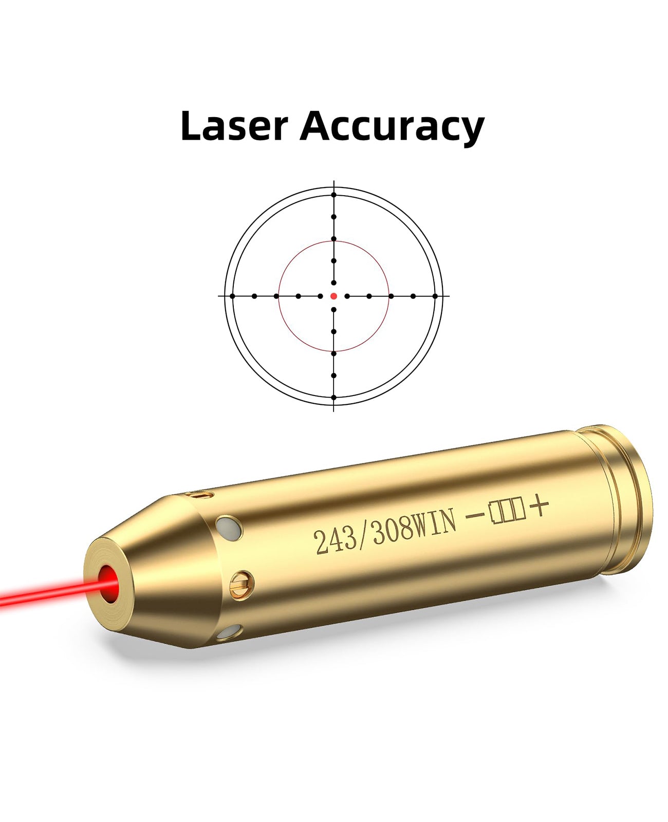 High Accuracy Best Bore Sight for 243/ 308 Rifle Shooting