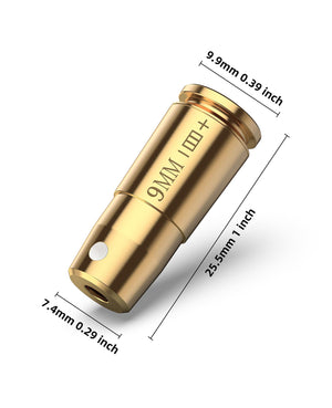 Product Size of Bore Sight for 9mm Caliber Rifle Best Bore Sighting Tool
