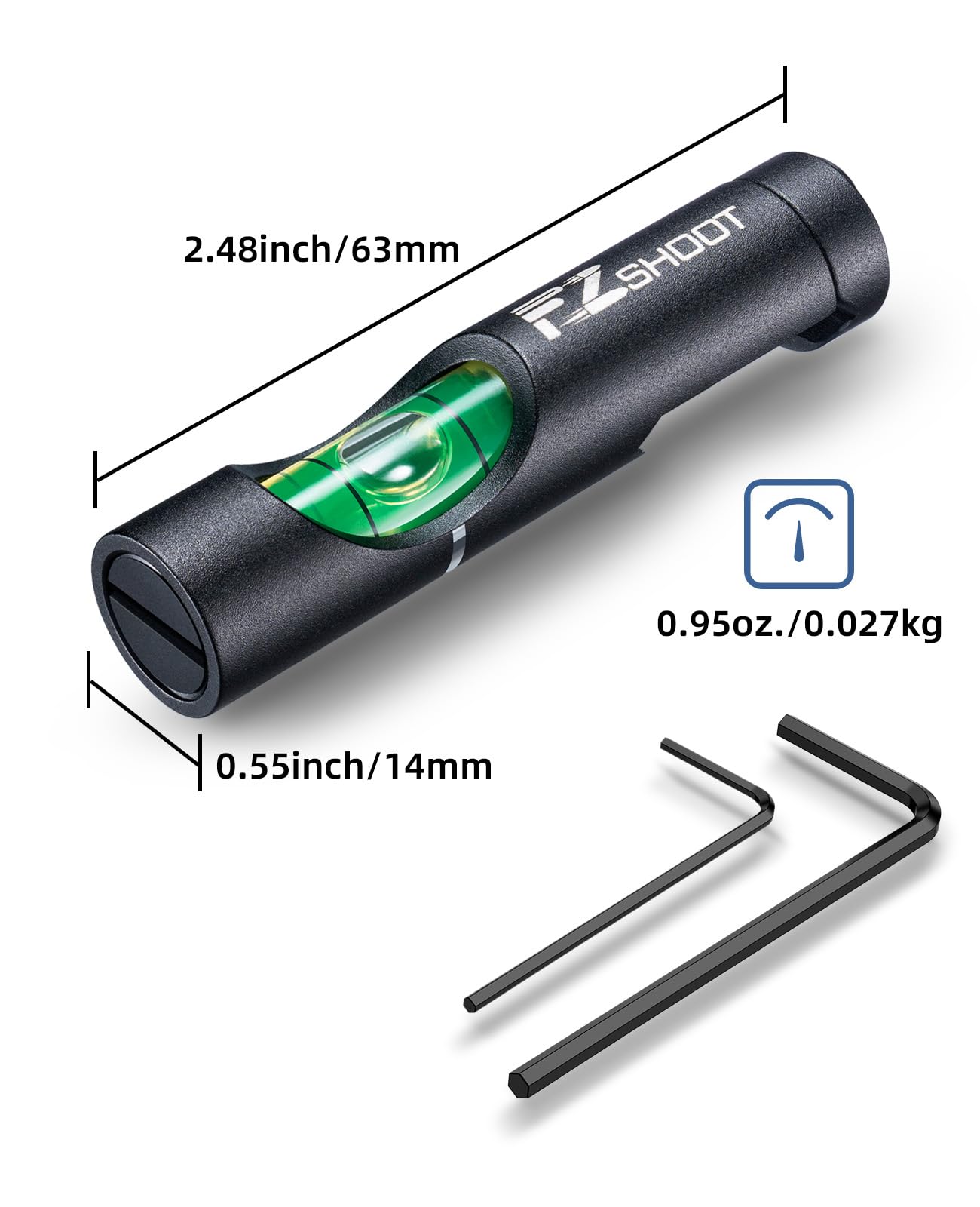EZshoot Scope Leveling Kit for Picatinny Rail Mount
