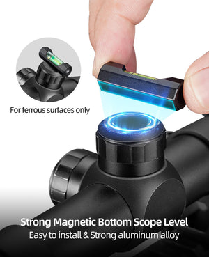 EZshoot Scope Leveling Kit with a Magnetic Foldable Design
