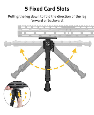 The Best Shooting Rest for Rifles with 5 Fixed Card Slots