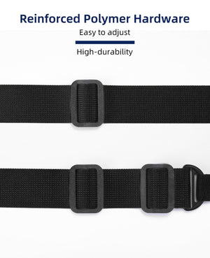 EZshoot Two Point Sling Traditional Rifle Sling with 2 Pack Sling Swivels
