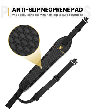 EZshoot Two-Point Sling With Swivels Strap With Shells Holder