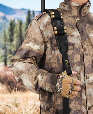 EZshoot Two-Point Sling With Swivels Strap With Shells Holder