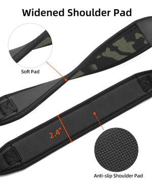 EZshoot Two Point Sling with Swivels Comfortable Neoprene Padded
