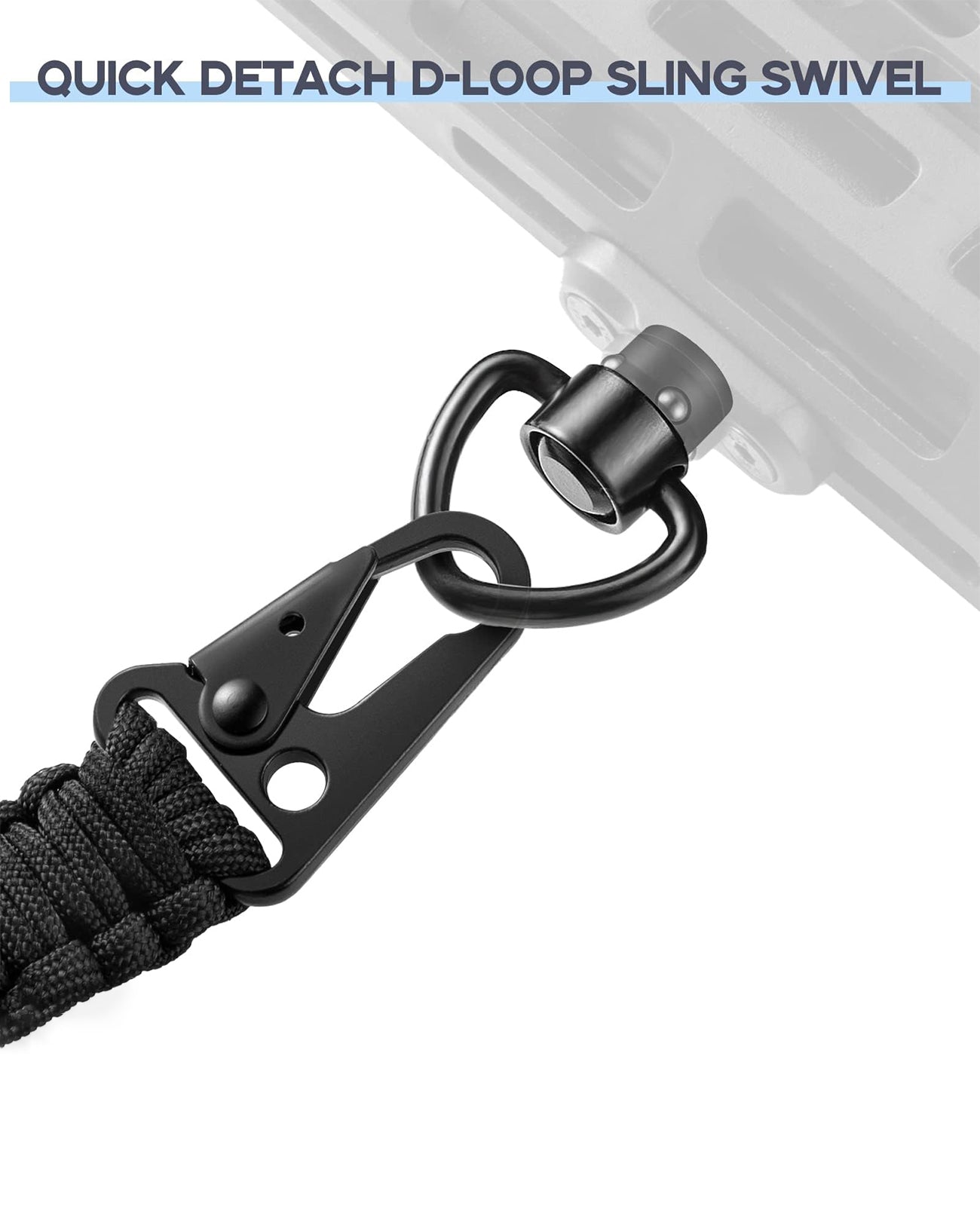 EZshoot Two Point Sling 550 Paracord Sling Adjustable Strap