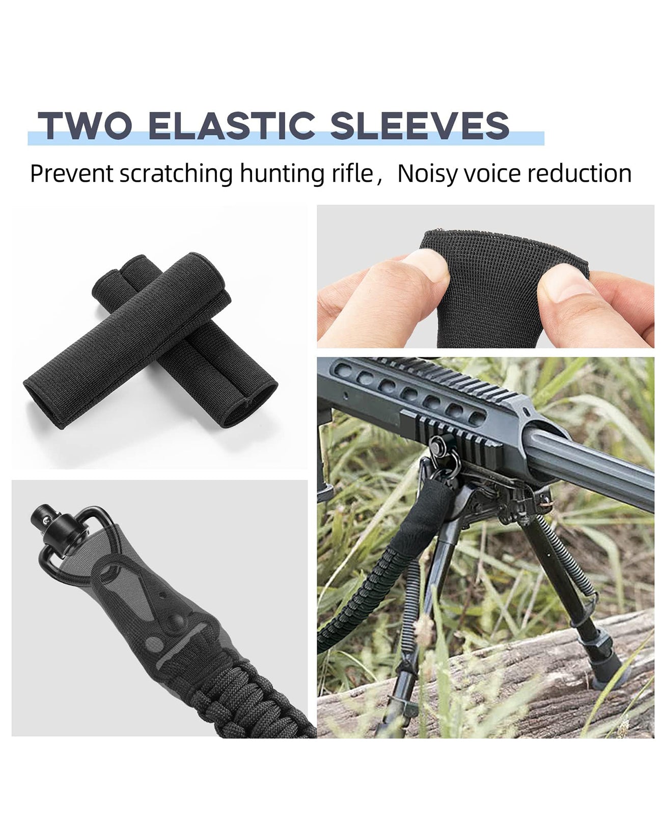 EZshoot Two Point Sling 550 Paracord Sling Adjustable Strap