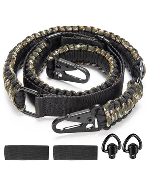 EZshoot Two Point Sling 550 Paracord Sling Adjustable Strap