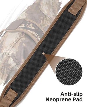 EZshoot Non-swivels Shotgun 2 Point Sling with Neoprene Padded