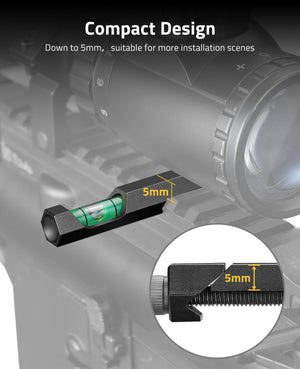 EZshoot Professional Scope Leveling Kit Magnetic Bubble Level