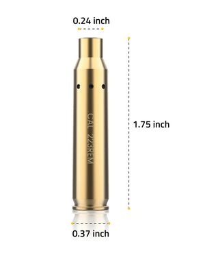 The size details of red laser bore sighter for cal 223rem best bore sighting tool