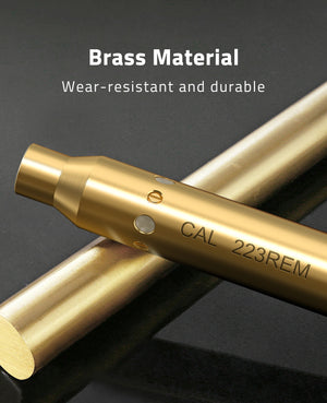 Enduring and Lightweight Red Laser Boresighter for 223 5.56mm Chamber
