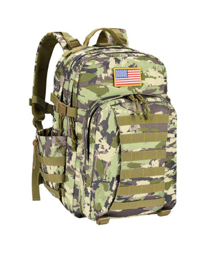 EZshoot 40L Molle Rucksack Assault Pack for Men Women- Auriclash
