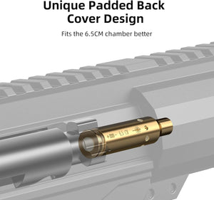 EZshoot Best Laser Bore Sight with Unique Padded Back Cover Design