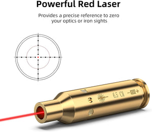 EZshoot Red Laser Bore Sighting Tool with Powerful Red Lase Bright Bore Sight
