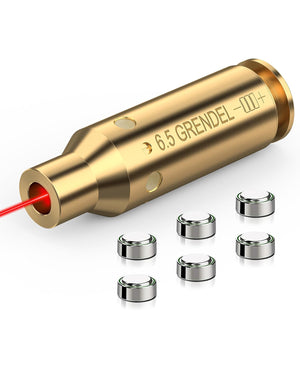 EZshoot Red Laser Bore Sight for 6.5 Grendel Rifle Best Bore Sighting Tool