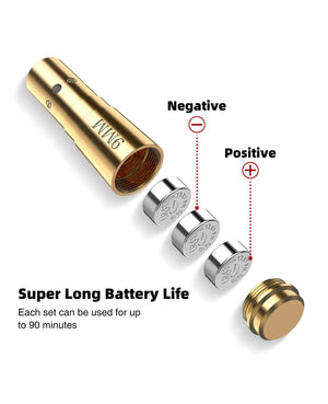 9mm Red Laser Bore Sight with 3 Batteries