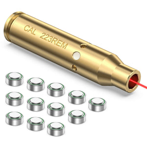 CAL 223REM Best Laser Bore Sight with 12 Batteries 