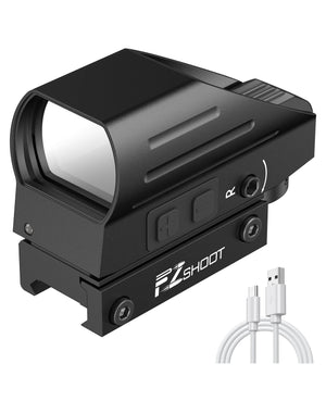EZshoot Rechargeable Green Dot Sight Red Dot Optic Scope