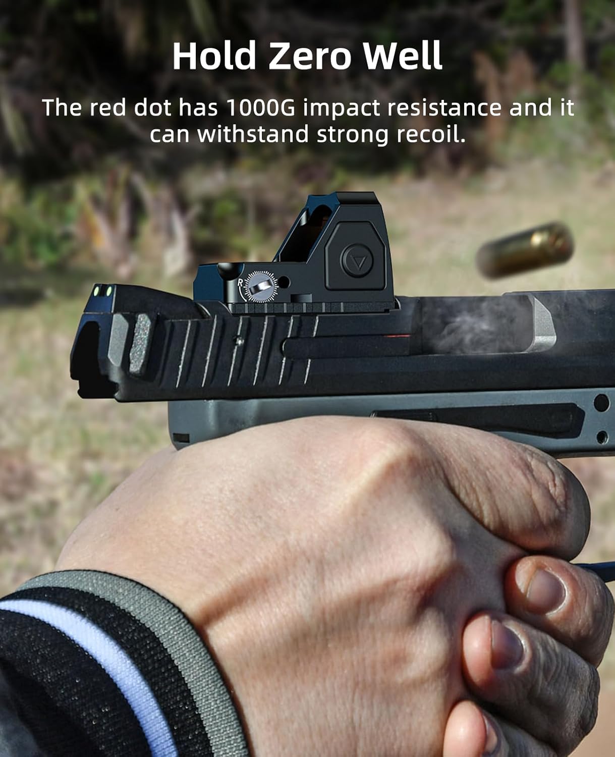 EZshoot Best Red Dot Sight for Pistol can Hold Zero Well