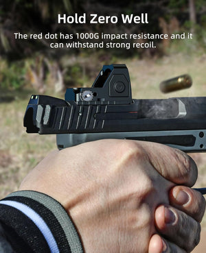 EZshoot Best Red Dot Sight for Pistol can Hold Zero Well
