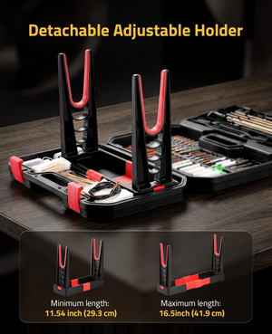 detachable adjustable holder minimum length, 11.54inch x 29.3cm x 16.5inch – EZshoot support Adjustable gun