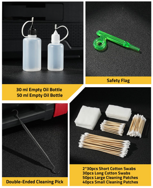 double-ended cleaning pick – EZshoot support Adjustable gun