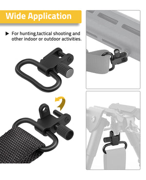 QD Sling Swivel for Hunting, Tactical Shooting and Outdoors