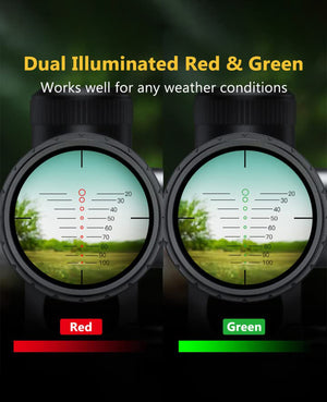 EZshoot 1.5-5x32 Best Scope with Dual Illuminated Red and Green Reticle