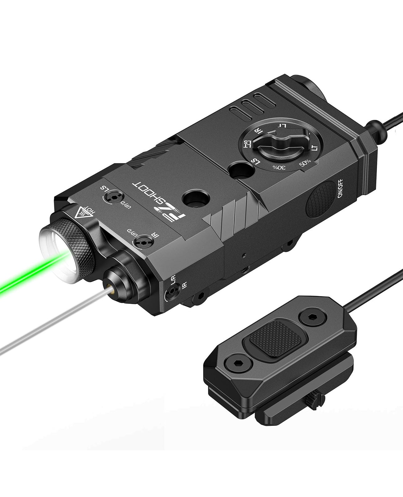 EZshoot 1600 Lumens Flashlight Laser 3-in-1 Combo for AR RIfles