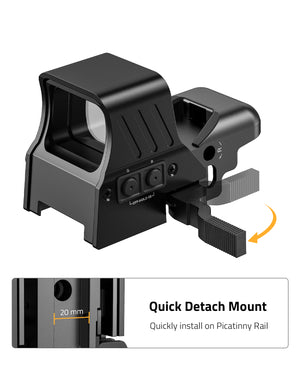 Best Red Green Dot Sight Scope Reflex Sight with Quick Detach Mount