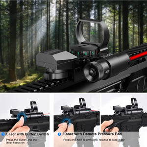 Operation Instructions of EZshoot Best Red Dot Sight for AR-15 Rifle Hunting