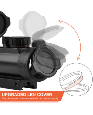 EZshoot Best Red Dot Sight Scope with Upgraded Len Cover