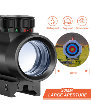 Best Red Dot Sight Scope for Hunting with 30mm Large Aperture