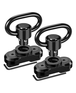 2 Pack 360¡ã Rotation Sling Swivels 
