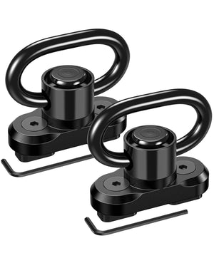 EZshoot Swivel Mount 1.25 Inches Traditional Sling Mount for Two Point Sling