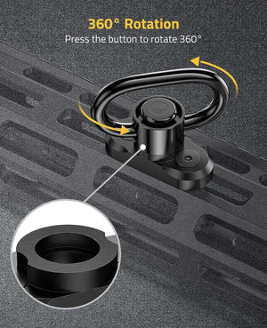 360¡ã Rotation Mlok Sling Swivels