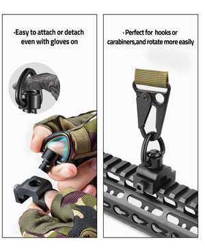Quick Detachable Sling Swivels for 2 Point Sling