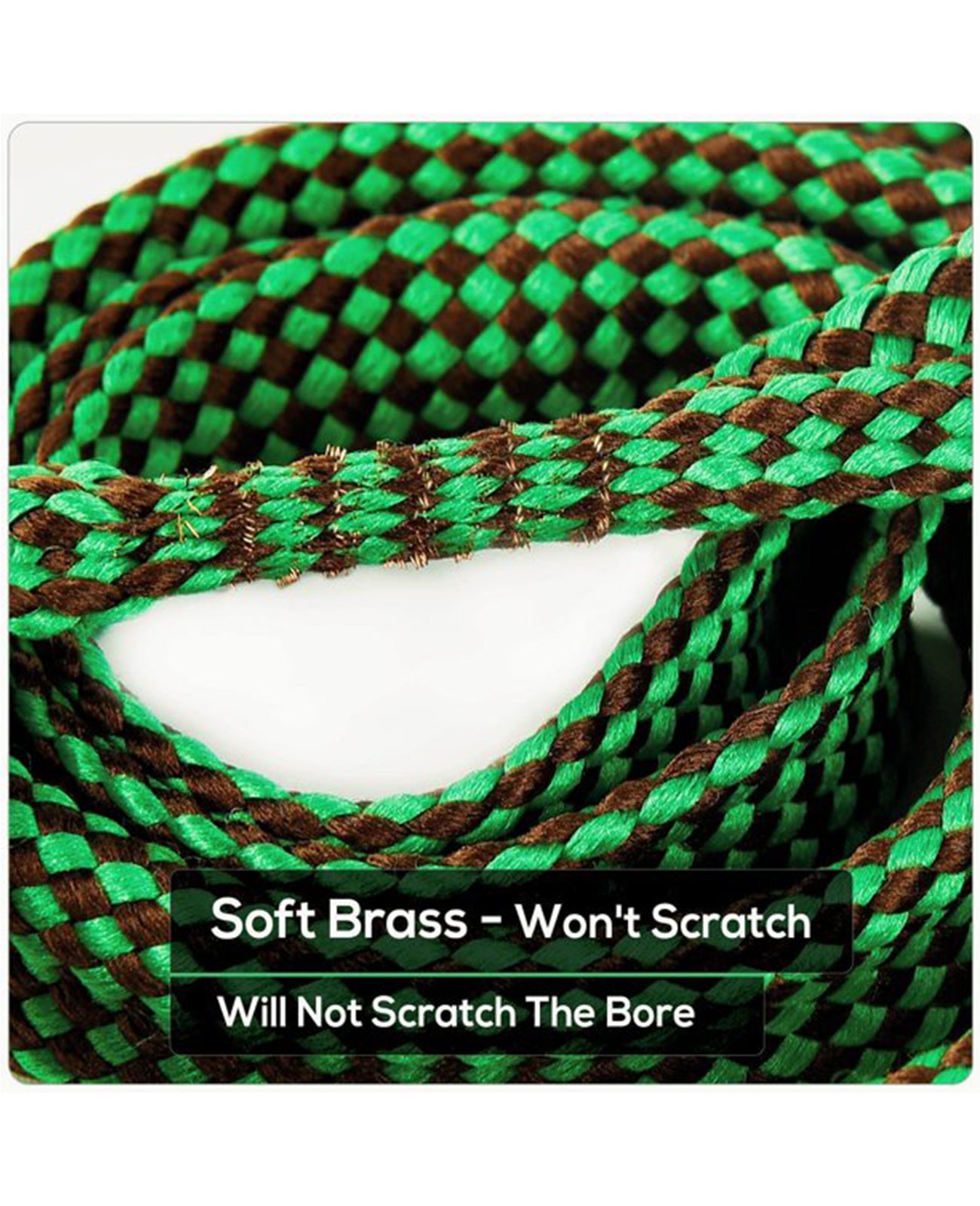 Bore Cleaner with Soft Brass and Won't Scratch the Barrel