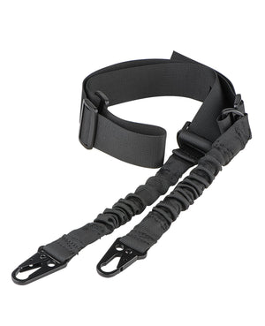 EZshoot 2 Point Rifle Sling Adjustable Length Gun Sling with Metal Hook