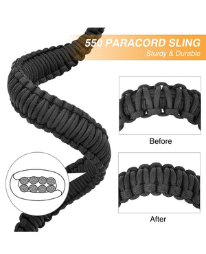 Sturdy and Durable 550 Paracord Sling for Rifles