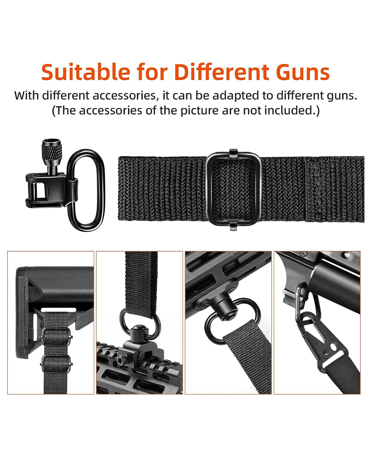 Enduring Rifle Sling for Different Guns