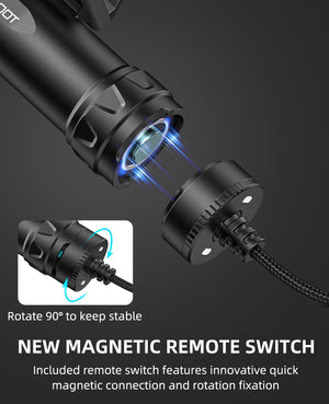EZshoot Best Flashlight for AR-15 with New Magnetic Remote Switch