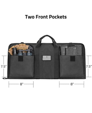 EZshoot 28 inch Soft Gun Cases for Rifles, Pistols and Shotguns