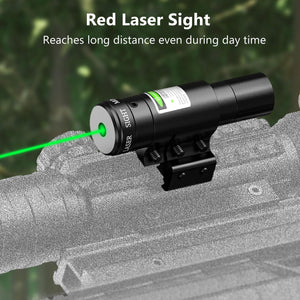 Red or Green Laser Sight can Reach Long Distance Even During Day Time