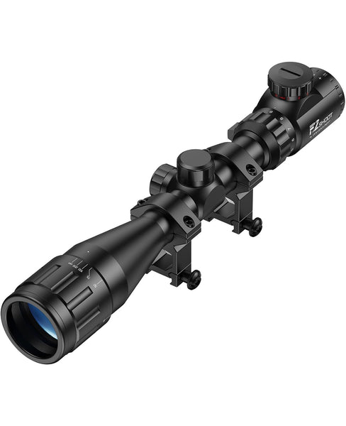 EZshoot 3-9x40 AO Rifle Scope - 1 Inch Tube Long Range SFP Riflescopes