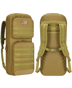 EZshoot 30 Inches Soft Rifle Case Gun Backpack Covert Bug Out Bag
