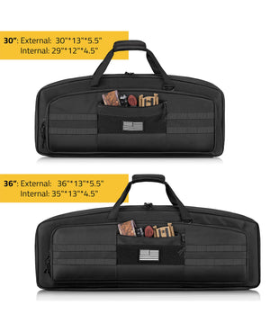 EZshoot 30 and 36 Inches Soft Rifle Case Double Long Gun Bag