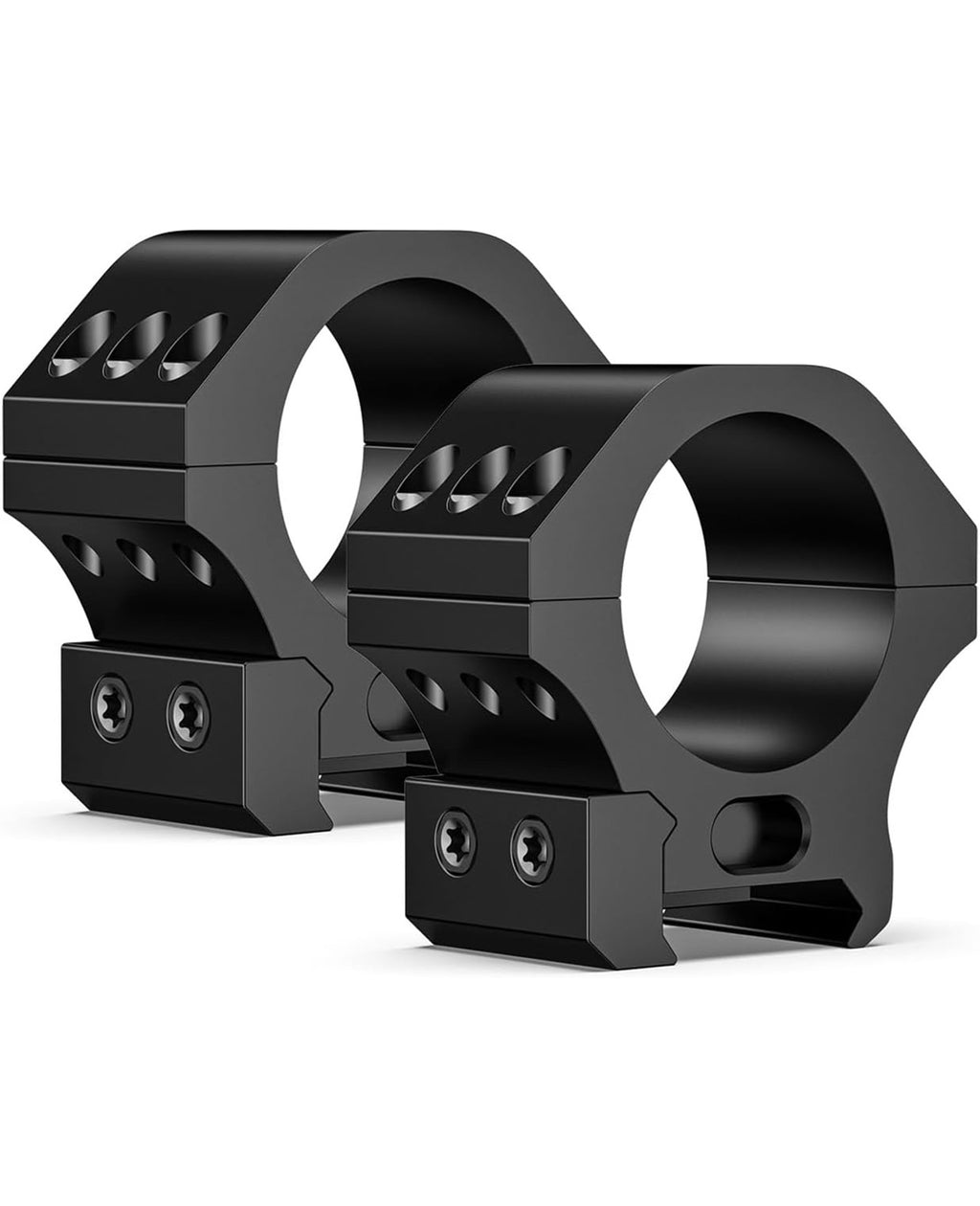 EZshoot 30mm Scope Rings Mount for Picatinny Rails - 2 Pieces