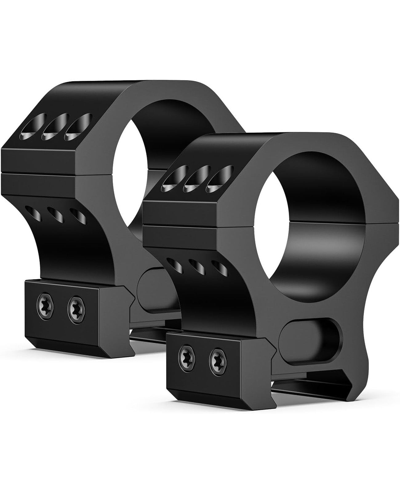 EZshoot 30mm Scope Rings Mount for Picatinny Rails - 2 Pieces